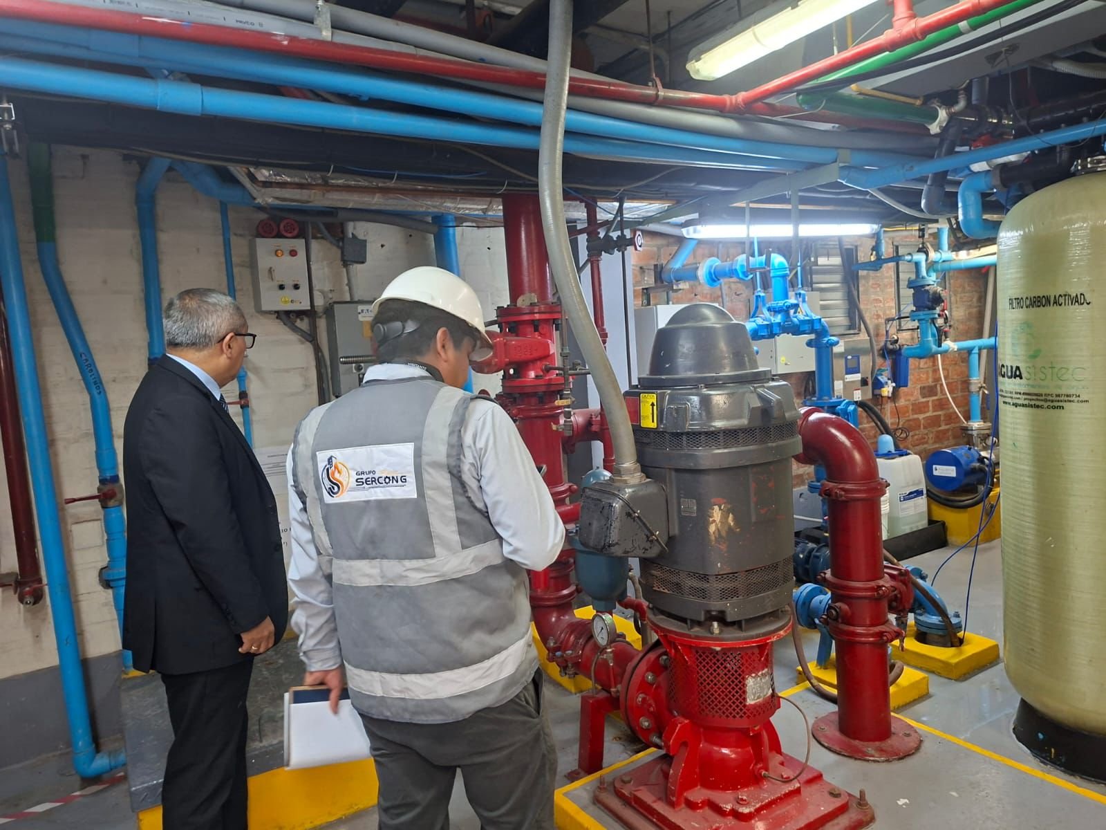 Mantenimiento de bomba contra incendio - Sistema de bombeo contra incendios