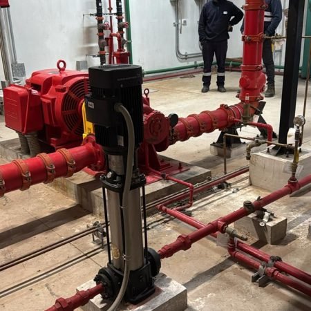 Sistema de Bomba de Agua Contra Incendios