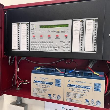 Sistema de detección y alarma contra incendios